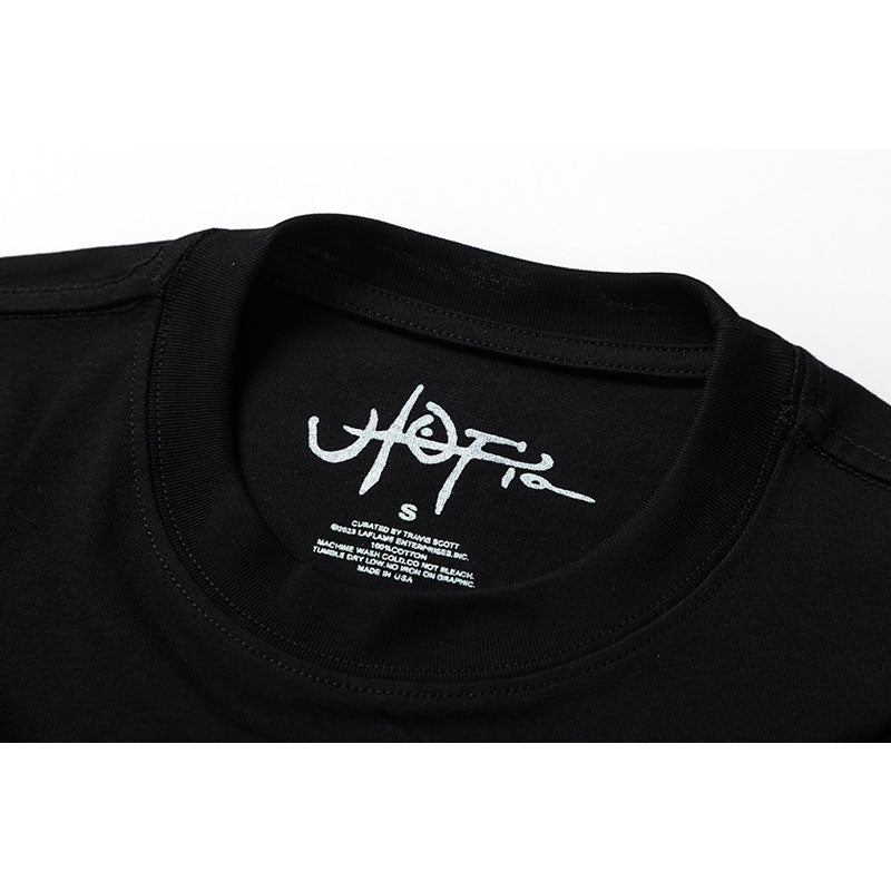 Travis Scott T-Shirt Travis Scott Cactus Jack x Utopia Loose Short Sleeve