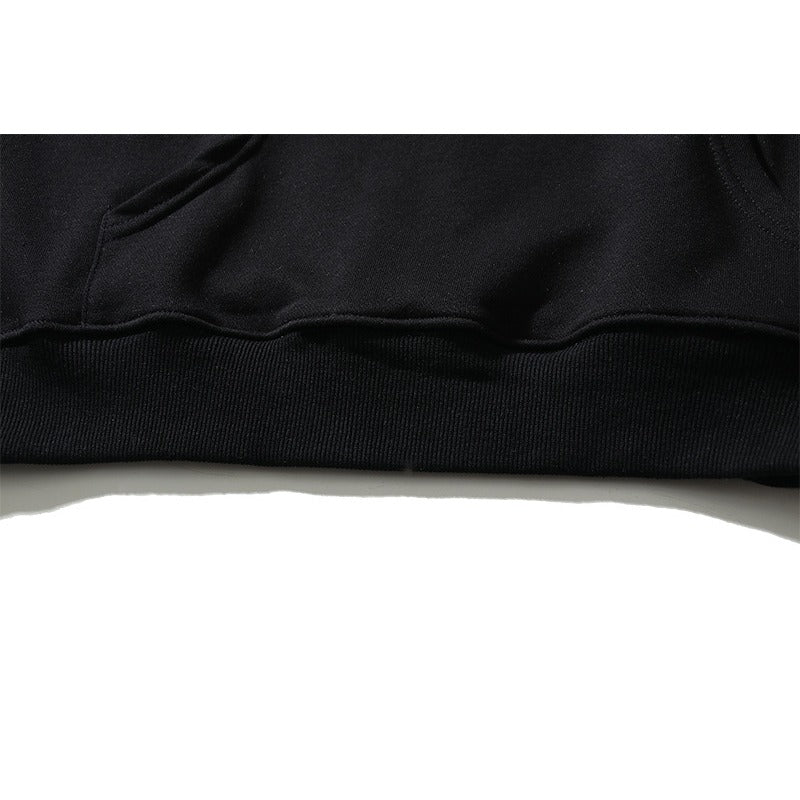 OW  hoodie oil painting series pullover terry hooded