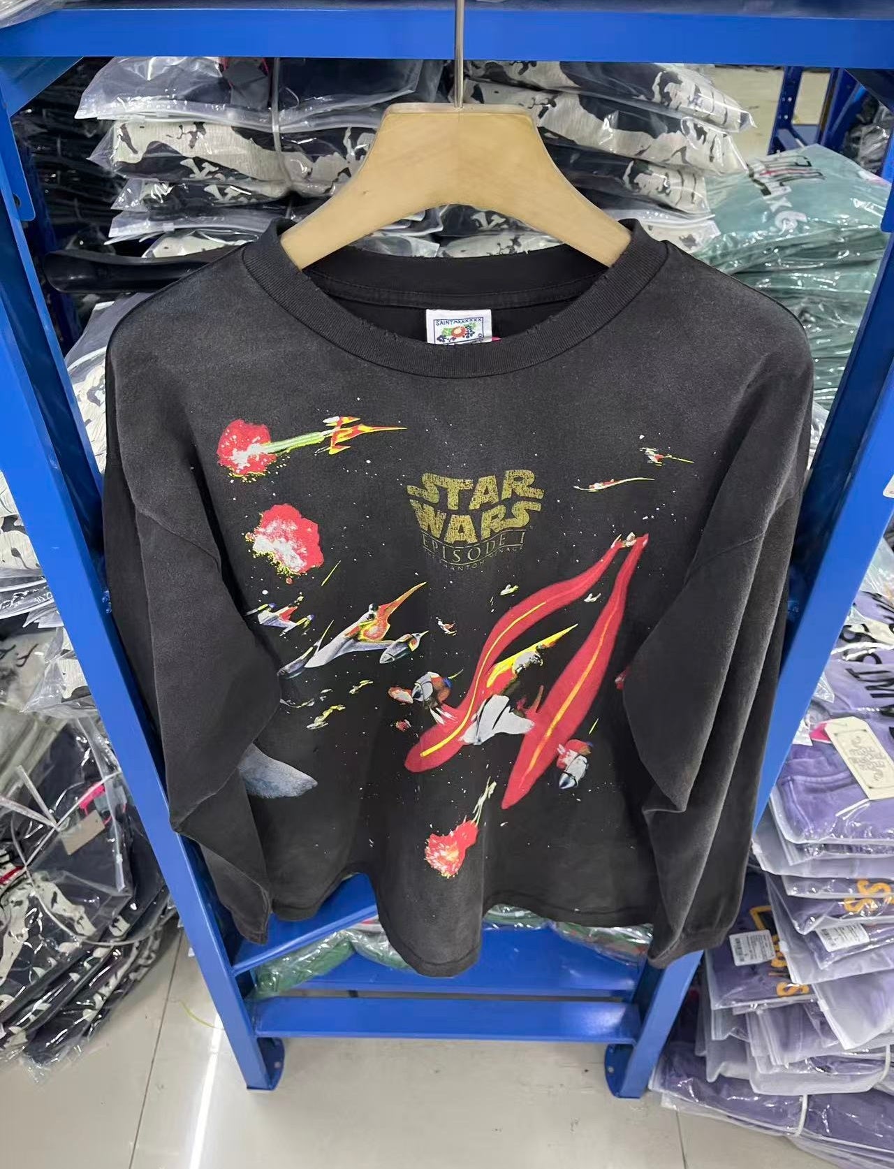 Saint Michael long sleeve shirts