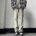 Men Jeans Spring and Autumn Retro Straight-Leg Pants Casual Trousers