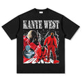 Kanye West red jacket T-shirt
