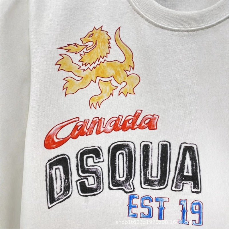 DSQ2 T Shirts Tide Crew Neck Base