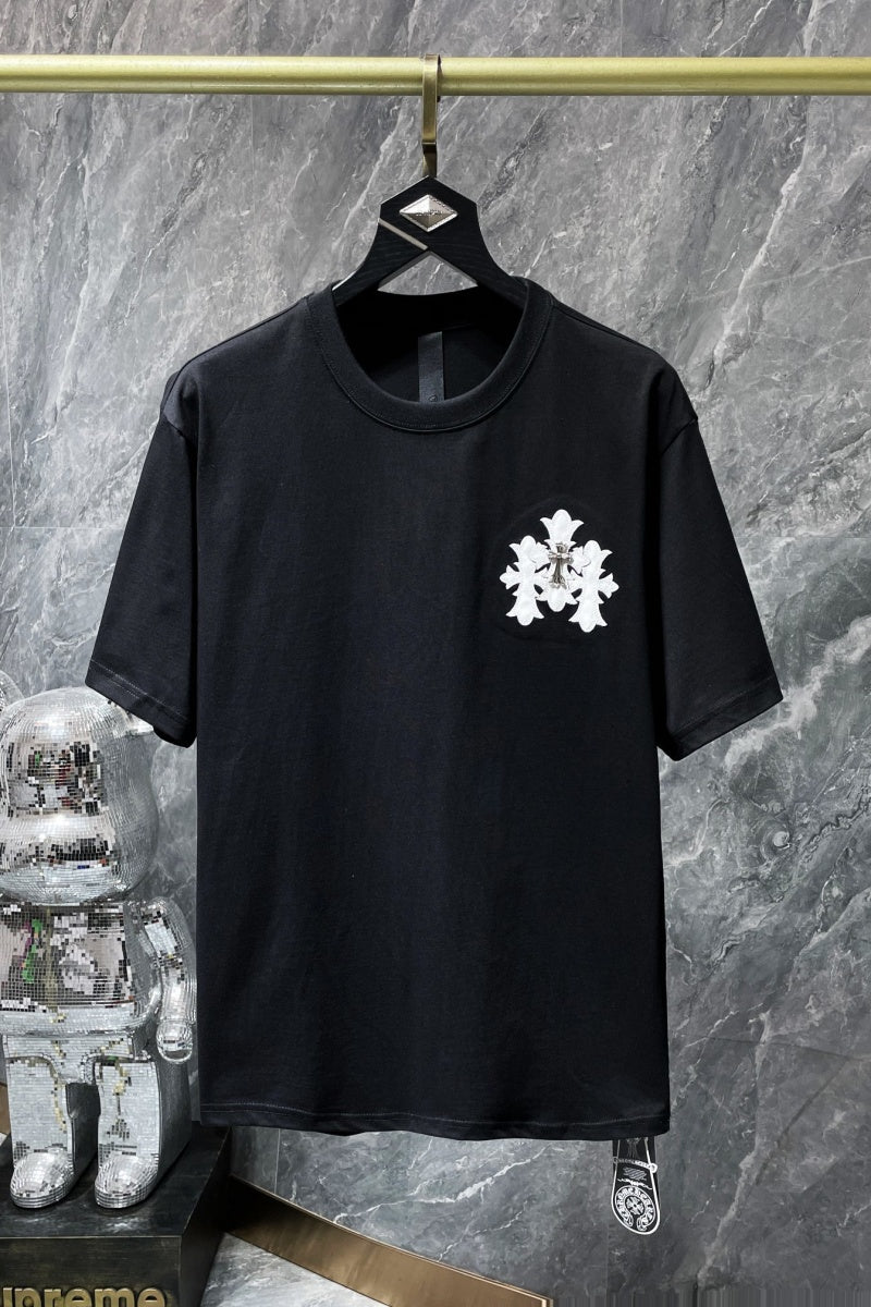Chrome heart T shirts High-quality 100% cotton streetwear