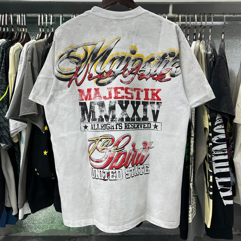 MAJESTIK T Shirts The Spirit Tee Free Muse Printing Hot Diamond
