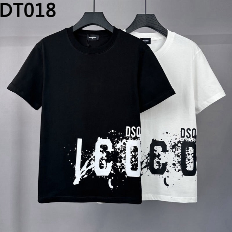 DSQ2 T Shirts New Cartoon Personality Printing
