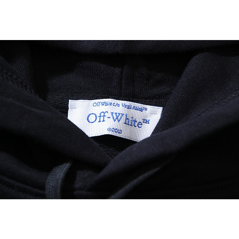 OW  hoodie cartoon scorpion alphabet pattern pullover hooded