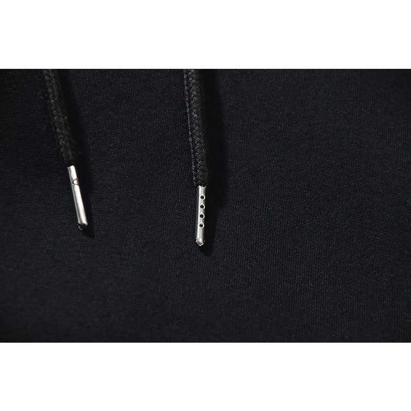 OW  hoodie 喷墨字母箭头图案加绒连帽