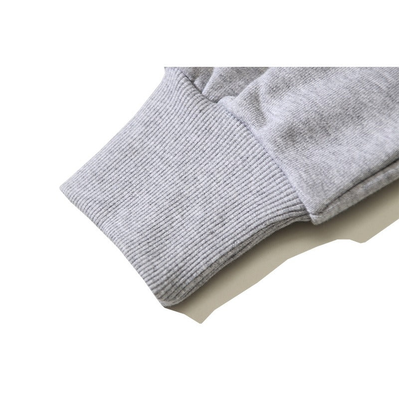 OW hoodie ECG Pattern Arrow Sleeve Hood