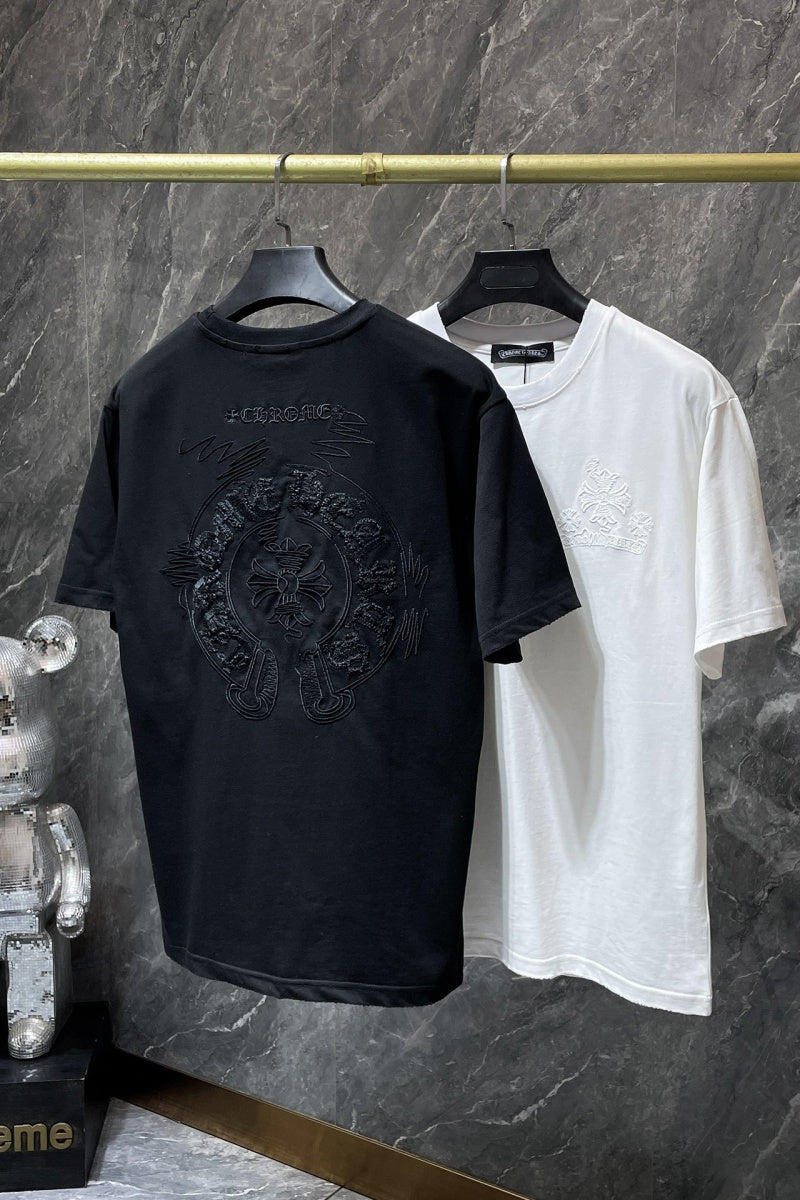 Chrome heart T shirts High-quality 100% cotton streetwear