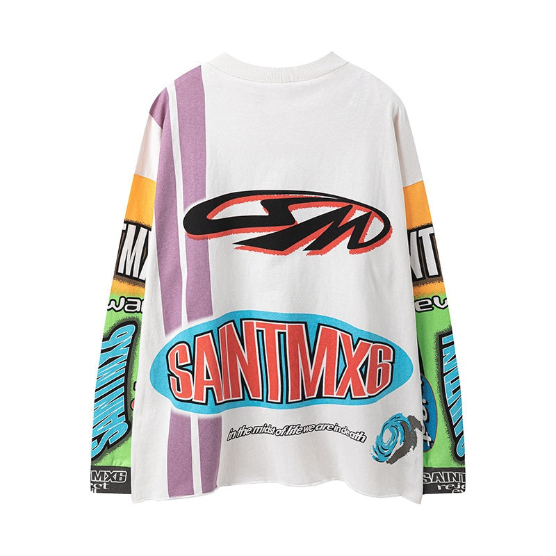 Saint Michael long sleeve shirts
