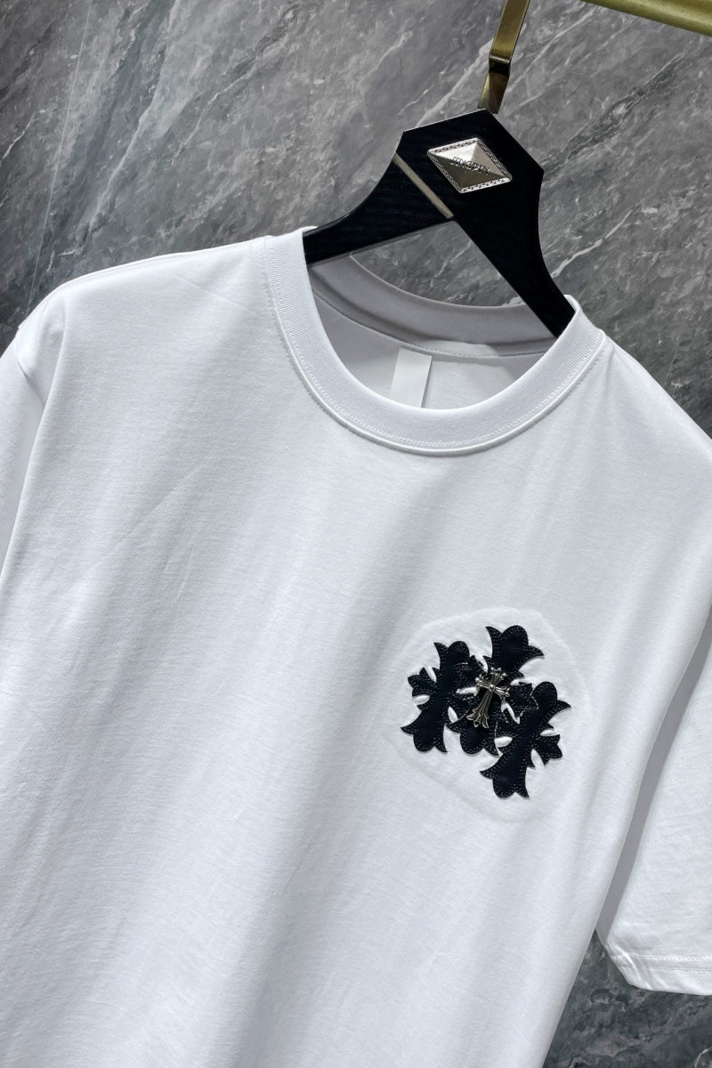 Chrome heart T shirts High-quality 100% cotton streetwear