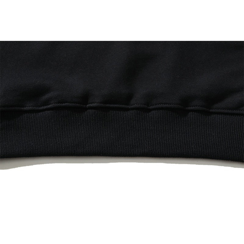 OW  hoodie three-dimensional arrow pattern pullover hoodie