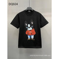 DSQ2 T Shirts ICON Cartoon Letters