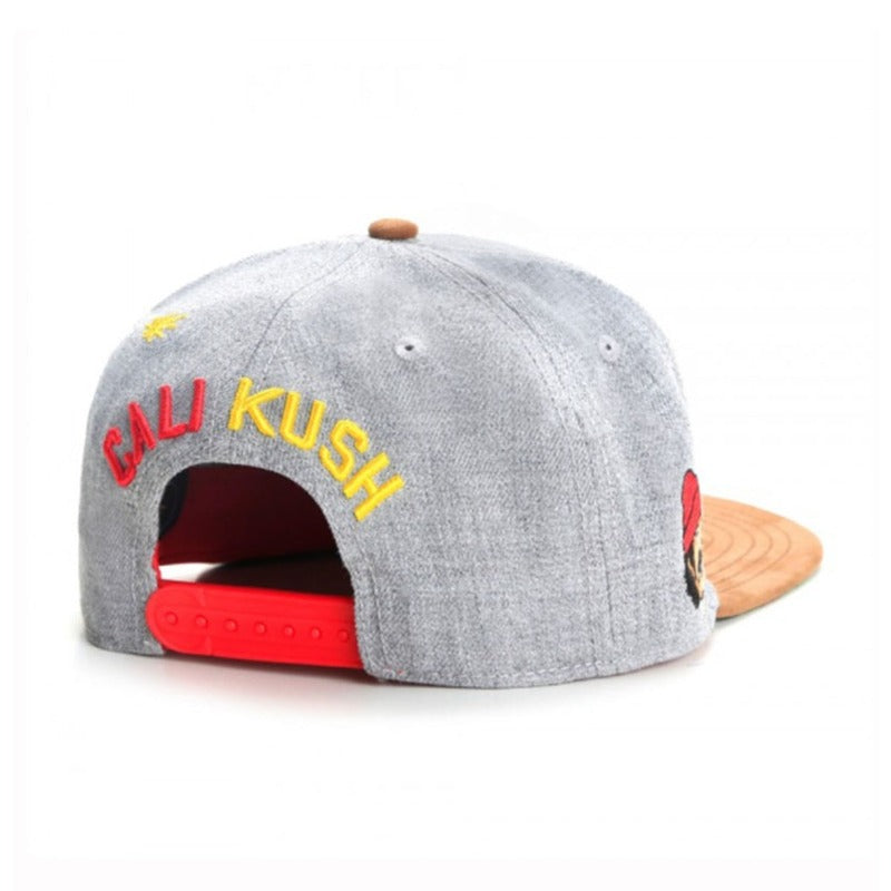 Trendy flat brimmed snapback hats cheech republic cap cartoon bear