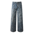 Mens trendy purple jeans, 100% cotton Rhinestones #100