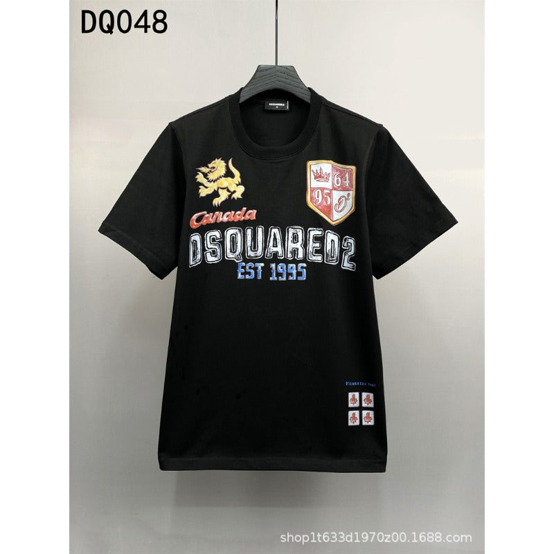 DSQ2 T Shirts Tide Crew Neck Base