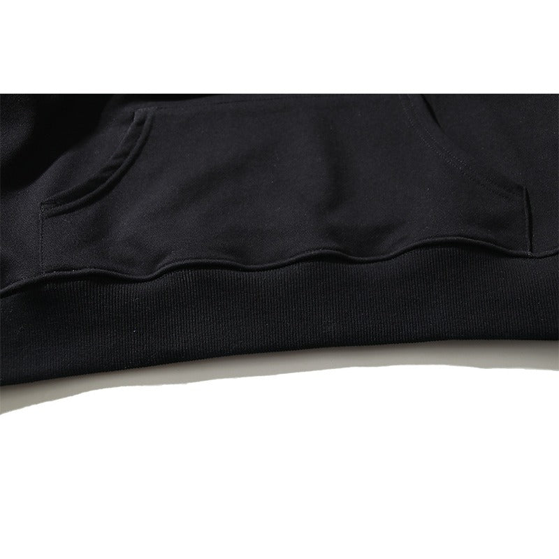 OW hoodie Ink Arrow Pattern Sleeve Hood