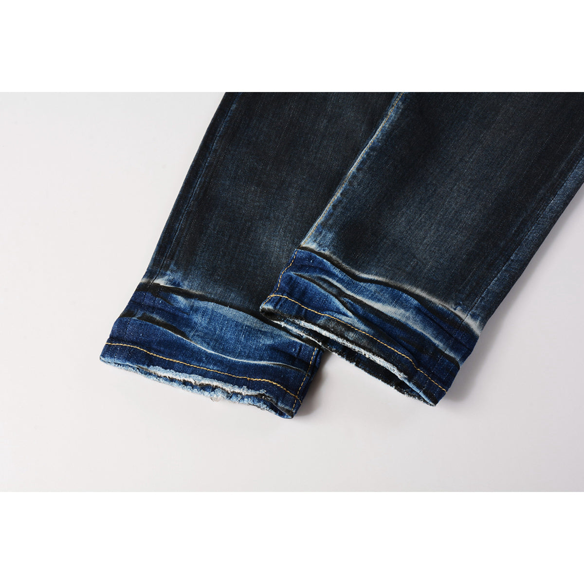 Mens trendy purple jeans, 100% cotton Pure Cotton High Street Trend