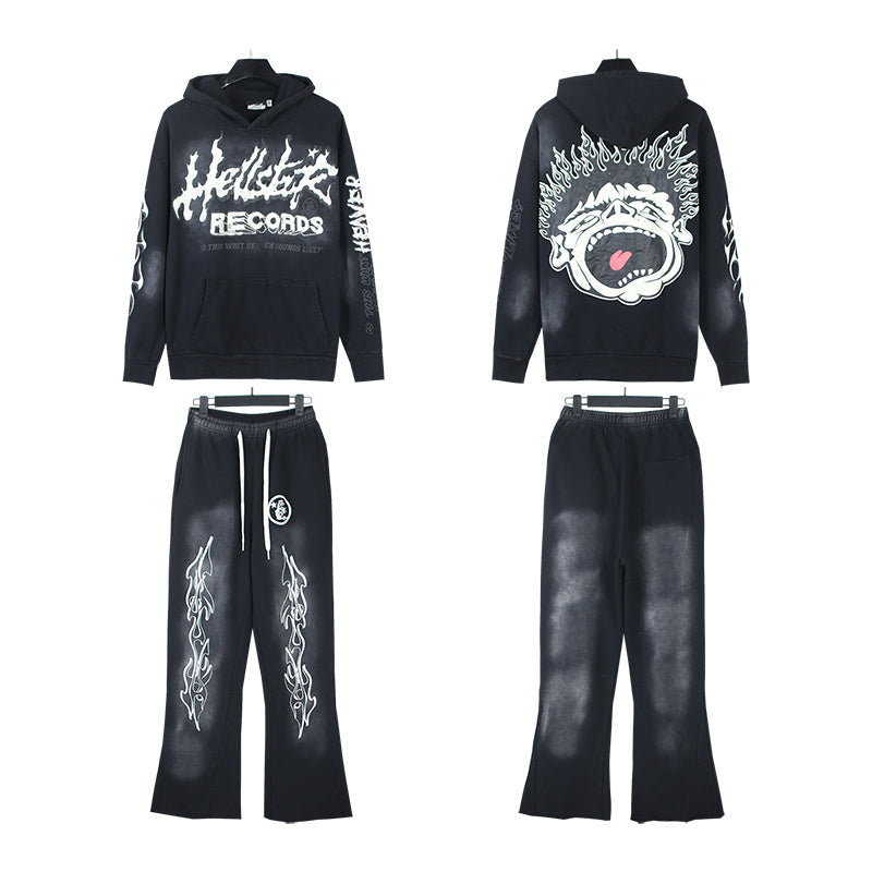 HS Hoodie And Pants Two-Piece Set