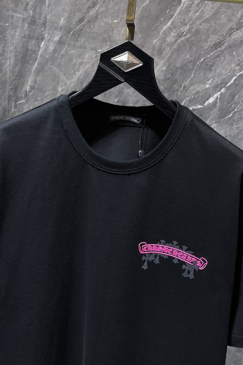 Chrome heart T shirts High-quality 100% cotton streetwear