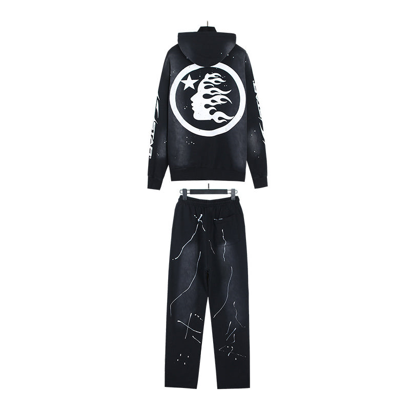 HS Hoodie And Pants Two-Piece Set