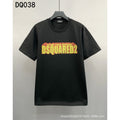 DSQ2 T Shirts Color Letter Trend Brand