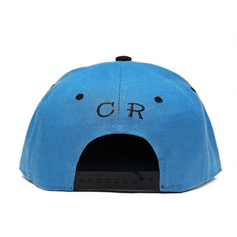 Trendy flat brimmed snapback hats number 7 adjustable