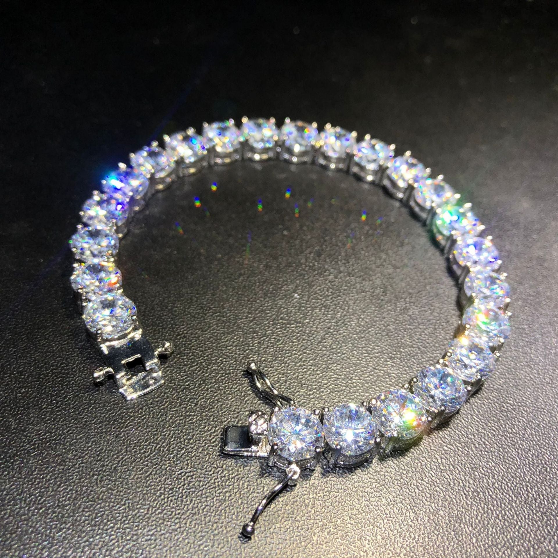 Bracelet Tennis Chain Zircon Coarse Bracelet
