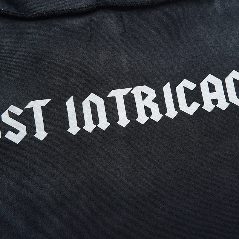 Lost intricacy Hoodie rhinestones