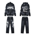 HS Hoodie And Pants Two-Piece Set