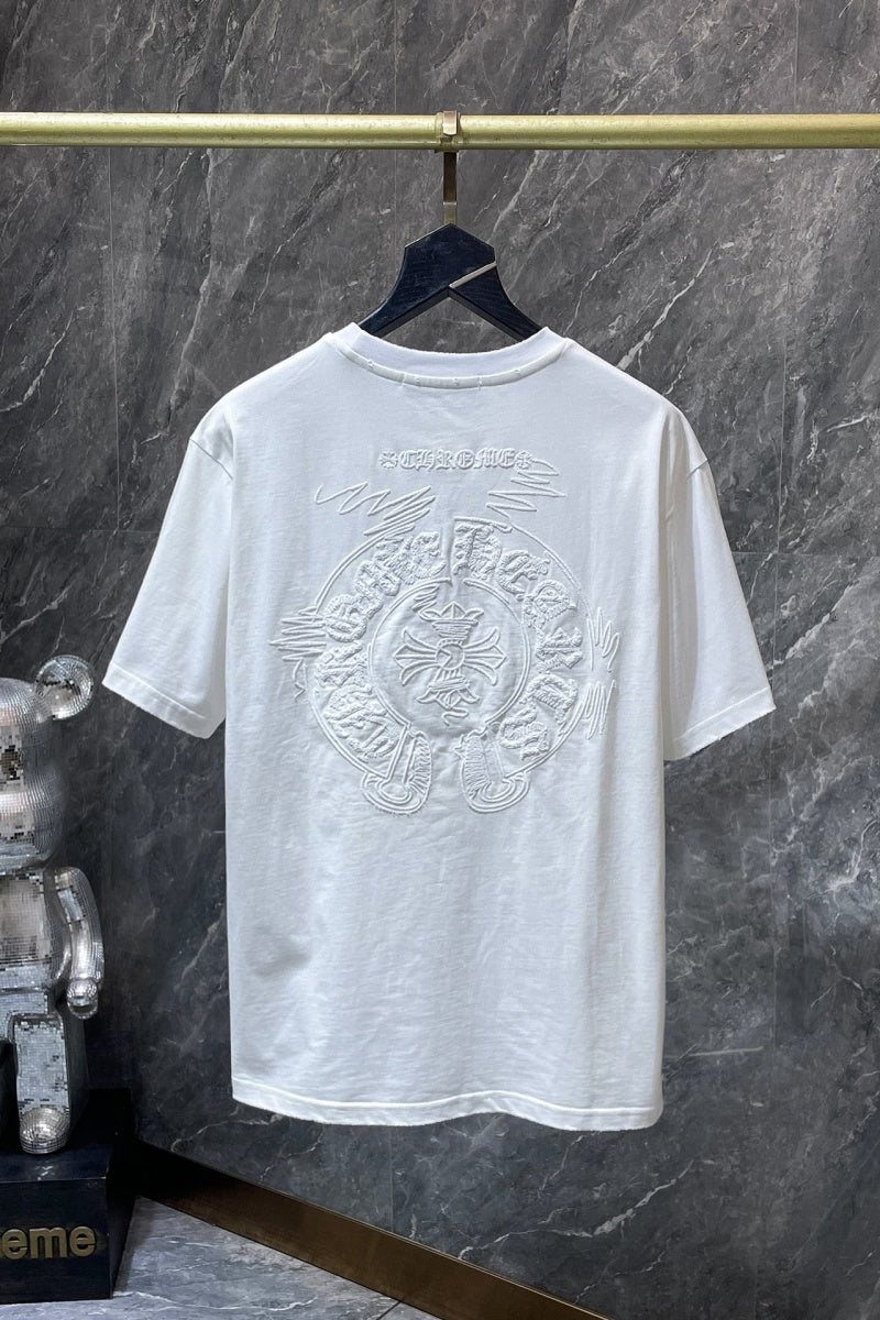 Chrome heart T shirts High-quality 100% cotton streetwear
