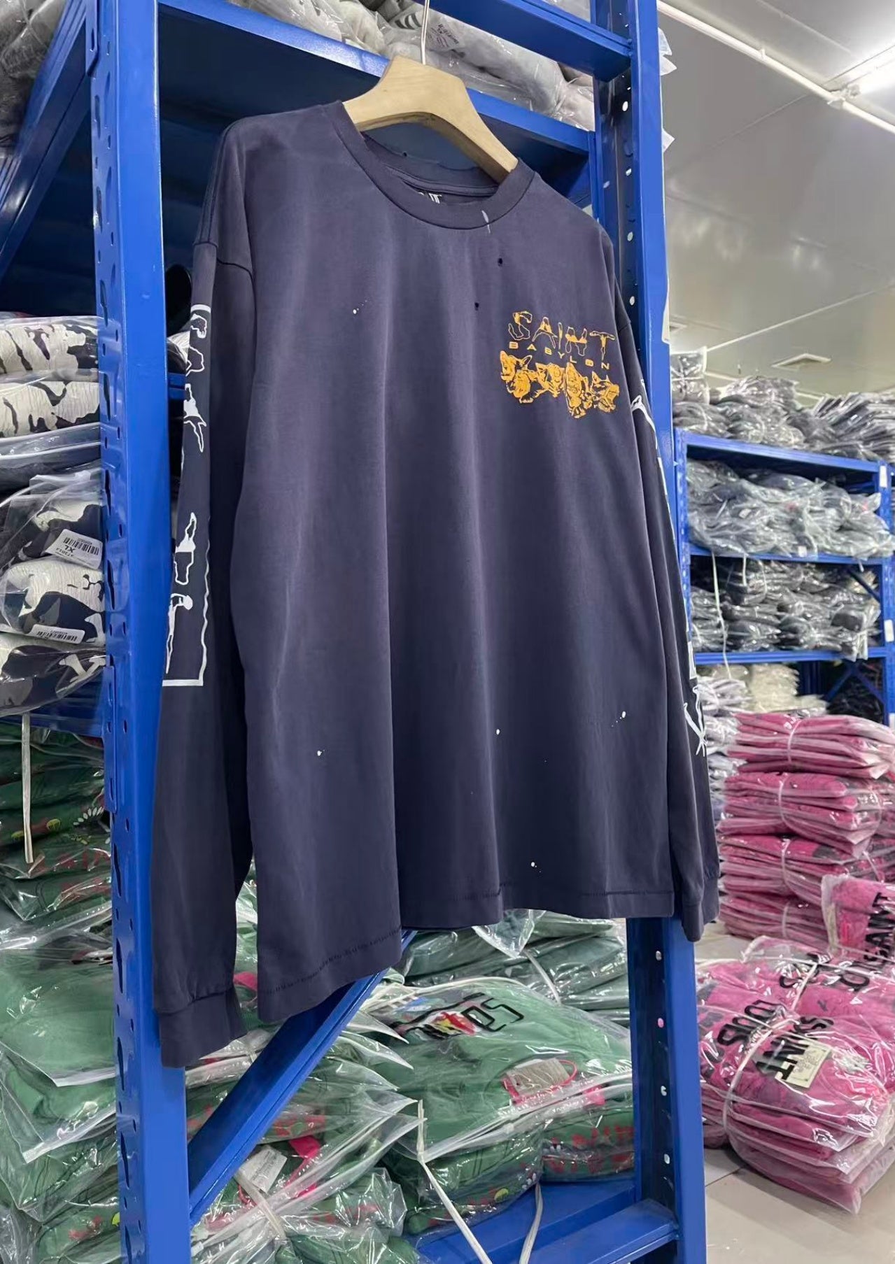 Saint Michael long sleeve shirts