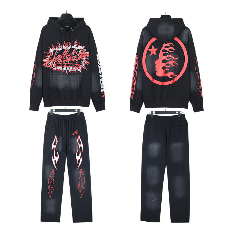 HS Hoodie And Pants Two-Piece Set