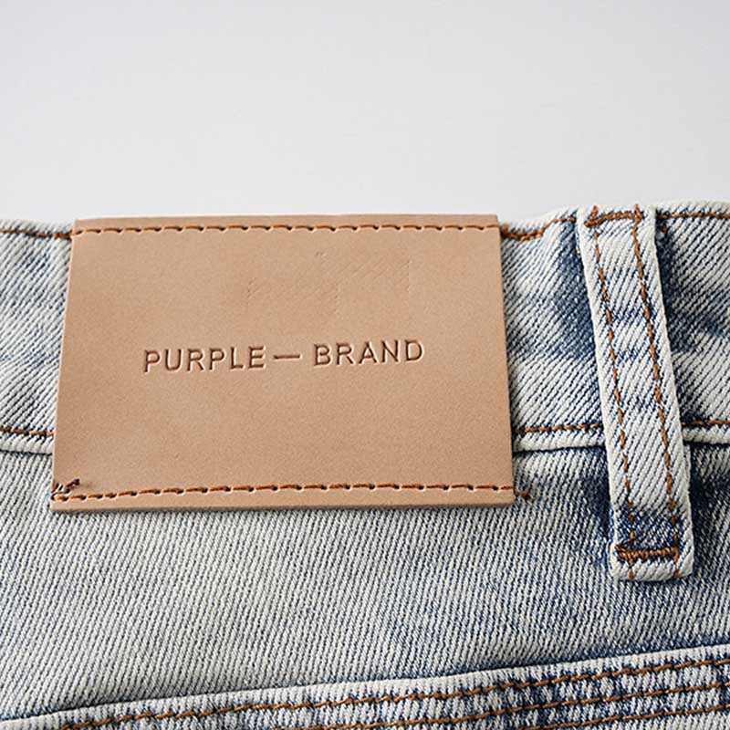 Mens trendy purple jeans, 100% cotton Denim Shorts #PU507