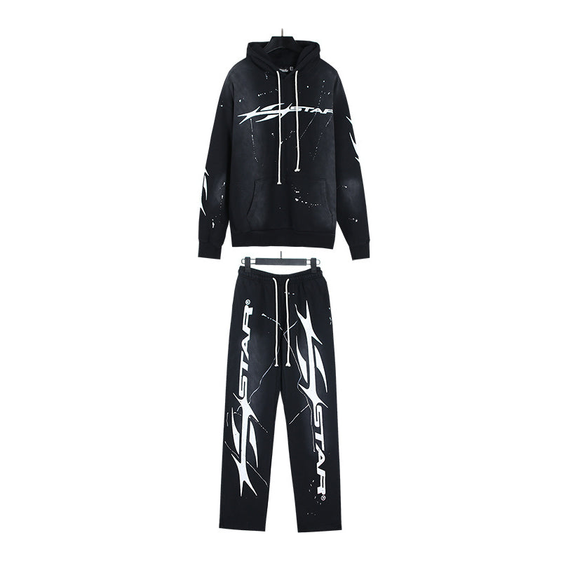 HS Hoodie And Pants Two-Piece Set