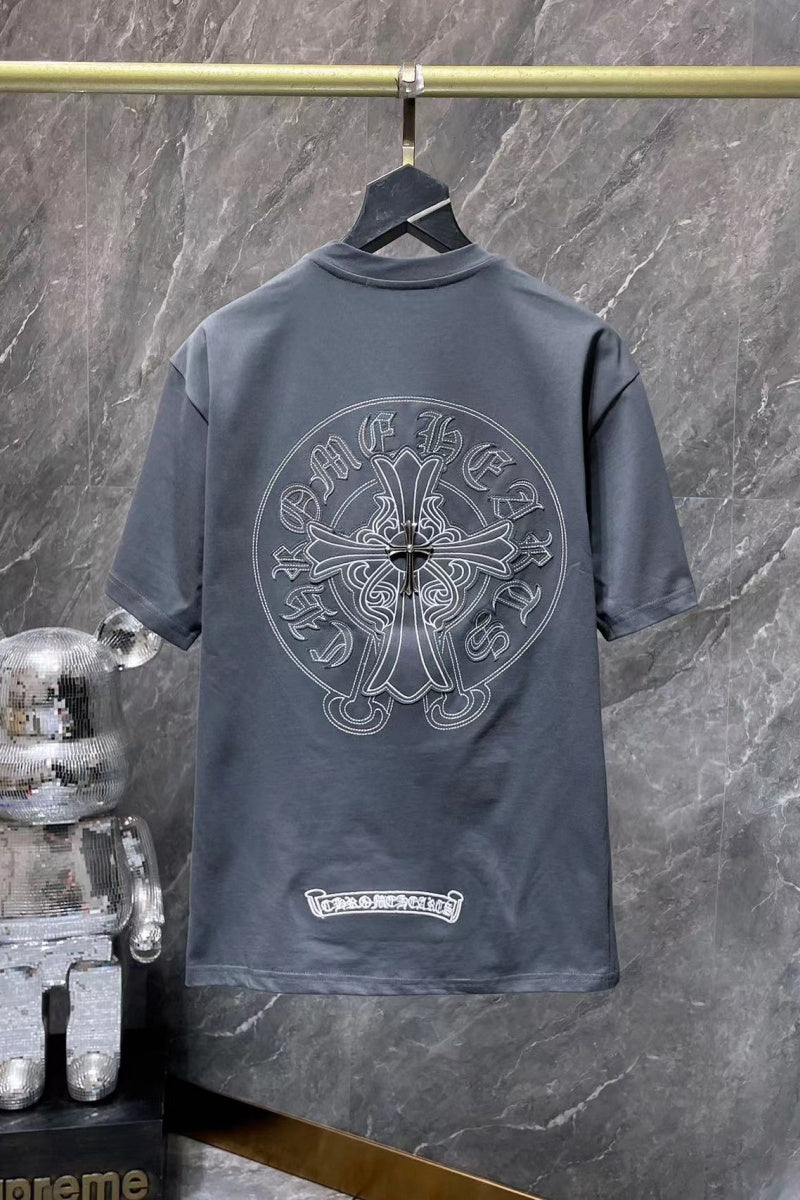 Chrome heart T shirts High-quality 100% cotton streetwear