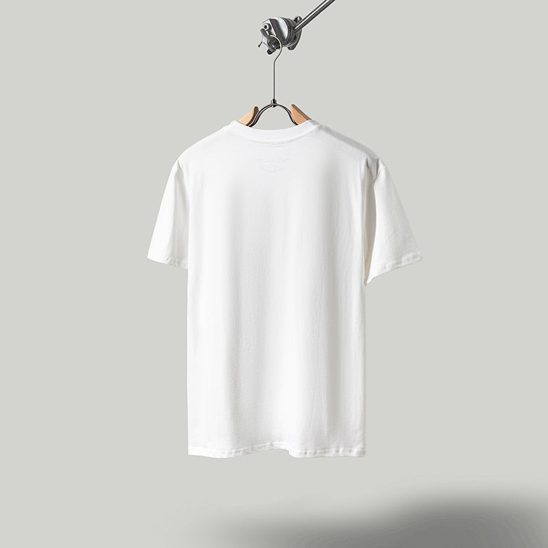 Travis Scott T Shirts x Mitchell x Ness Wisconsin Badgers Hand-Drawn collaboration short-sleeve
