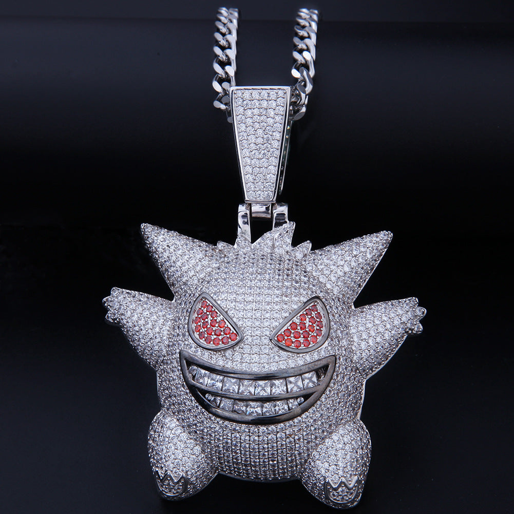 Jewelry full of zircon Geng Gui pendant Pokemon anime Pok¨¦mon Spectrum