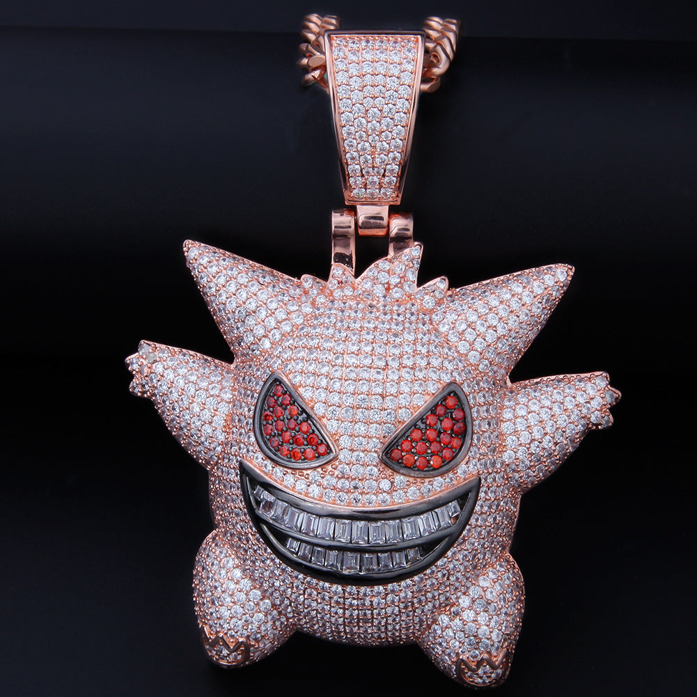 Jewelry full of zircon Geng Gui pendant Pokemon anime Pok¨¦mon Spectrum