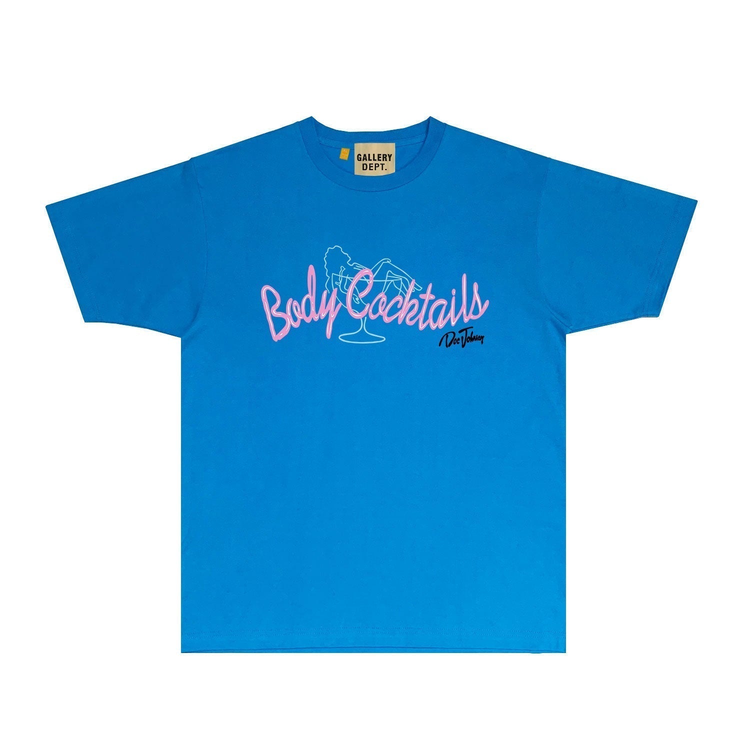 Gallery Dept T Shirt Retro Printed Loose Short-Sleeved Shirt (part2)