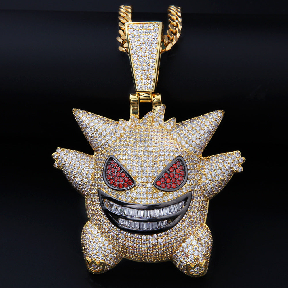 Jewelry full of zircon Geng Gui pendant Pokemon anime Pok¨¦mon Spectrum