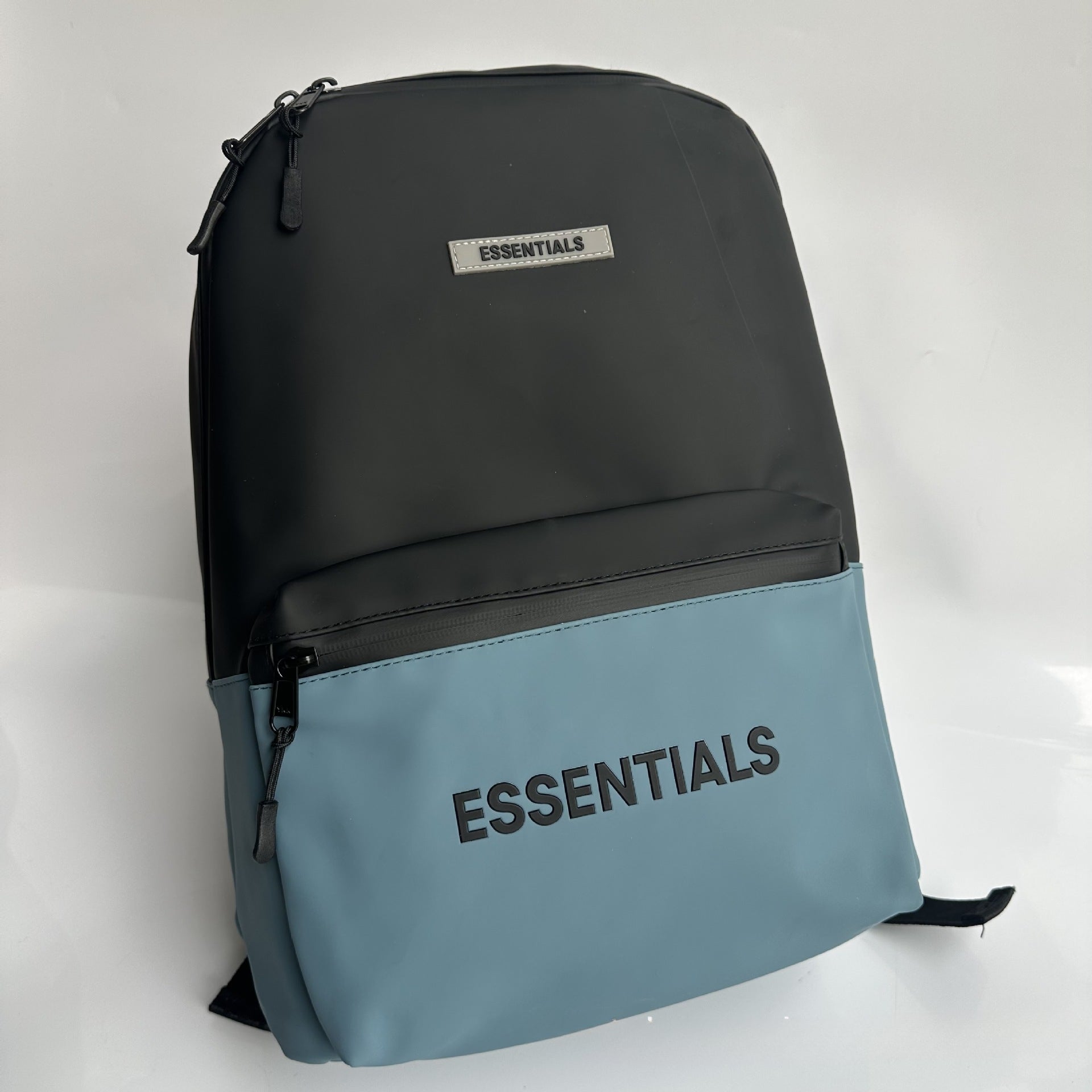 Mens Fog Essentials Bag FOG Leather String Color Splicing Embossed LOGO Backpack