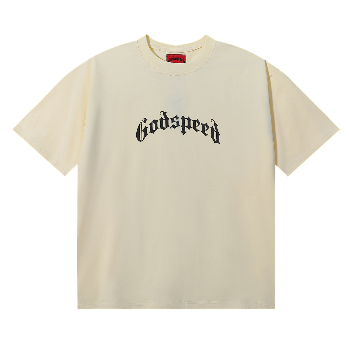 Godspeed T Shirts Skull Rose Clock Plate Double Yarn Cotton Casual Short Sleeve Men and Women