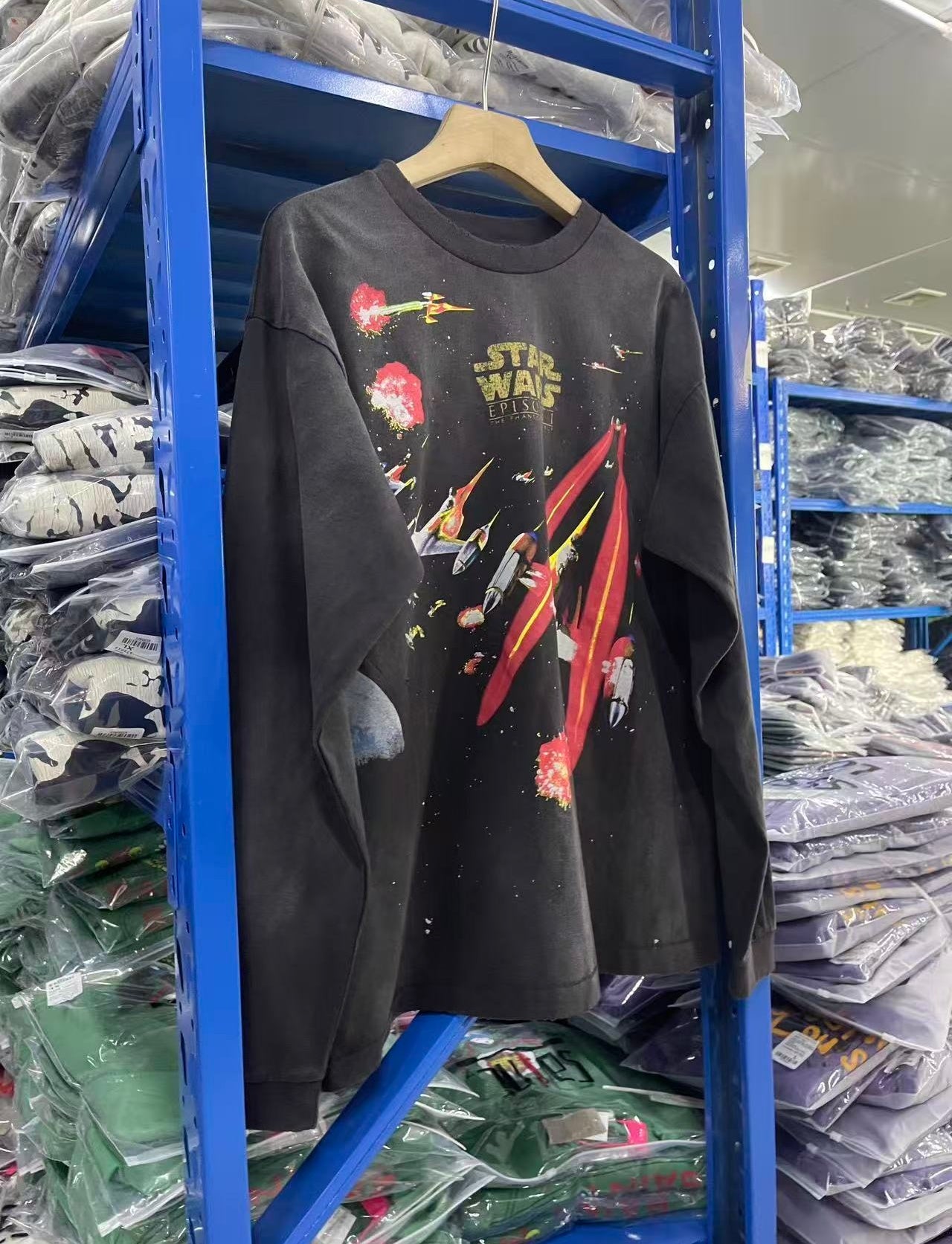 Saint Michael long sleeve shirts