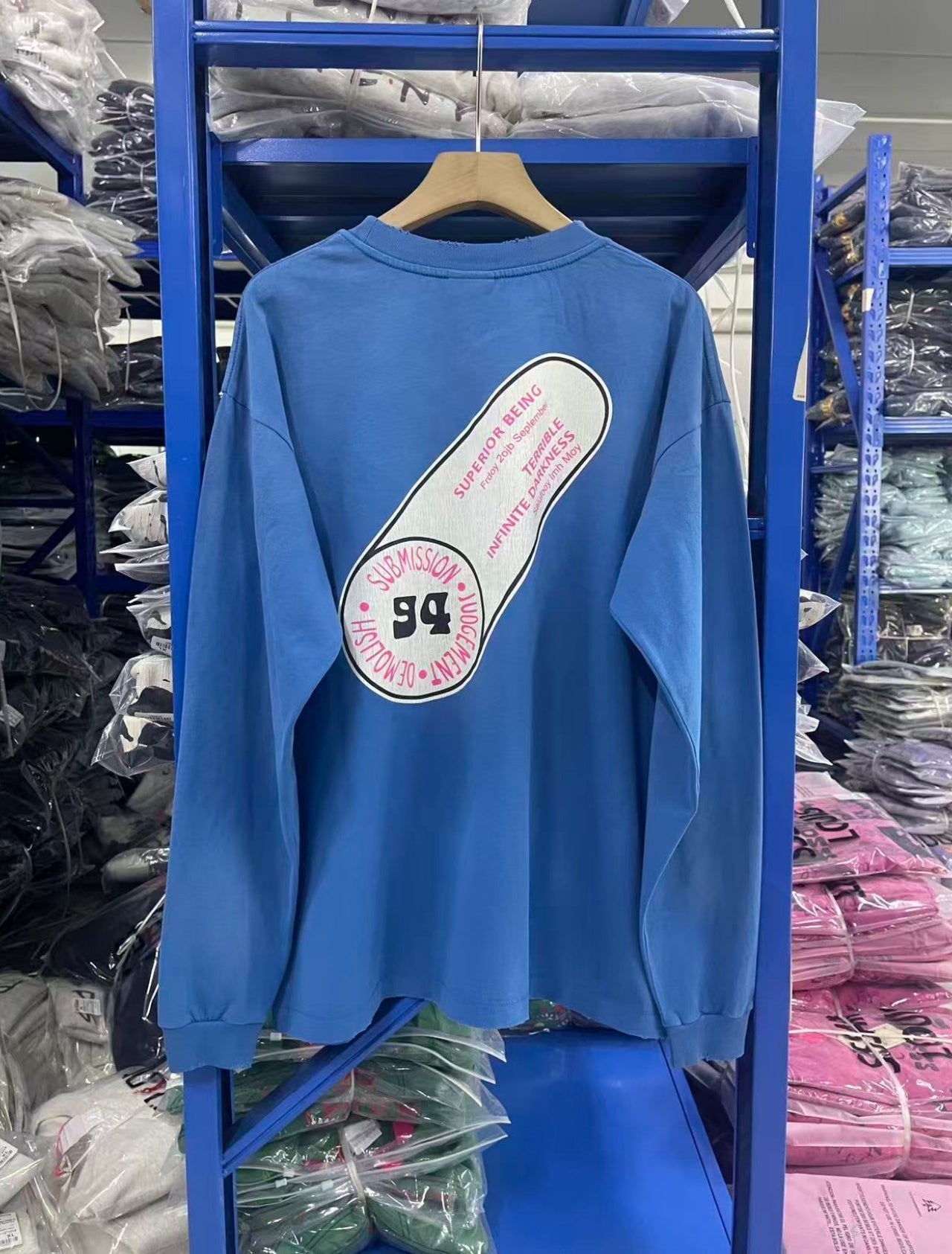 Saint Michael long sleeve shirts