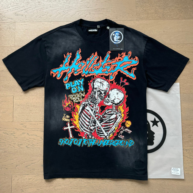 HS T Shirts Washed Aging Process
