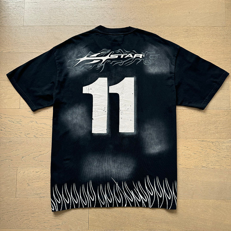 HS  T Shirts Washed Aging Process