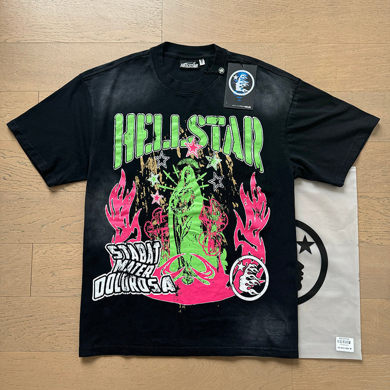 HS  T Shirts Washed Aging Process