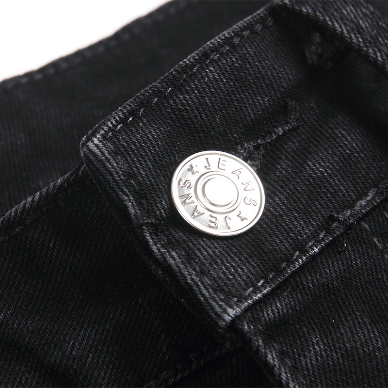 Mens Fashion Jeans Star Rhinestones S3972#