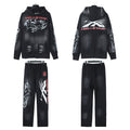 HS Hoodie And Pants Two-Piece Set